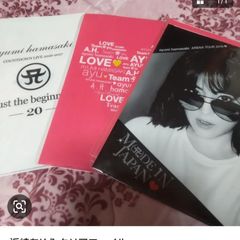 浜崎あゆみ クリアファイル TA LIMITED THANK U TOUR - メルカリ