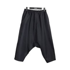 FUMITO GANRYU 25aw LAYERED SAROUELS PANTS BLACK サイズ2 FU14-PA-07