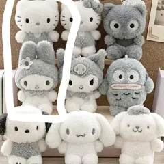 サンリオ モノトーン 中型人形 マイメロディ マシュマロ