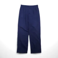 POLO GOLF RALPH LAUREN 90年代 2タック ワイド チノパンツ L ネイビー コットン