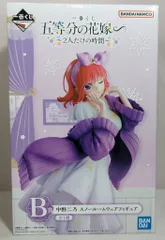 BANDAI SPIRITS 一番くじ 五等分の花嫁∽ ２人だけの時間 B賞 中野二乃 スノールームウェアフィギュア
