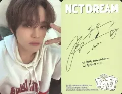 【中古】コレクションカード(男性) NCT DREAM/チョンロ(Chenle)/裏面黄・印刷サイン・メッセージ入り/CD「ISTJ」(Smini Ver.)封入フォトカード