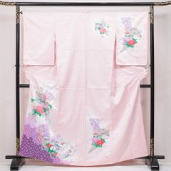 豪華絞り 銀彩 駒刺繍 正絹振袖 花尽くし 成人式 裄65 身丈162 豪華絞り 銀彩 駒刺繍 正絹振袖 花尽くし 成人式 裄65 身丈162 - メルカリ