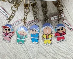 クレヨンしんちゃん 떡잎방범대アクリルキーホルダーフルセット