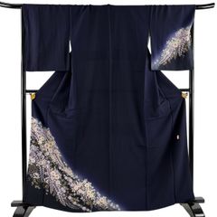 付け下げ 金通し 絞り加工 金彩 紋意匠 正絹 HKT007 - メルカリ
