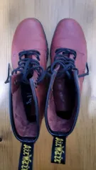 DR. MARTENS ドクターマーチン レッド ブラウン 8ホール ブーツ