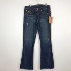 トゥルーレリジョン JOEY ブーツカット デニムジーンズ 新品 メンズ 31 (32)
