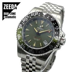 新品 ジーダ オートマチック デュアルゾーン 腕時計 zeeda DUーKH 