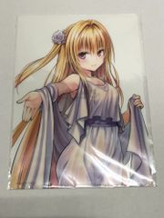 27.【未開封】モモ＆闇 A3クリアポスター To LOVEる -とらぶる- 15周年