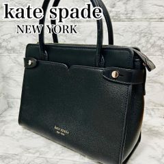 ほぼ未使用！kate spade 2wayレザービジネスバッグ ラップトップ 黒