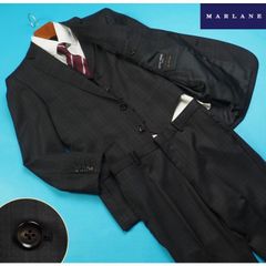 日本製 MARKAWARE グレンチェック セットアップ スーツ ウール100 
