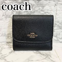 swrwwpw__様＊極美品✨コーチ 二つ折り 財布 ウォレット 本革 レザー