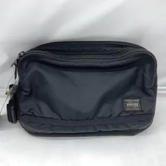 【中古】PORTER フラッシュ ショルダーバッグ ブラック ポーター[19][240019520318]