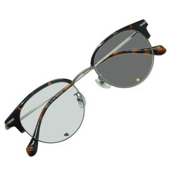 H OPTICAL オリーブクリア ウェリントン サングラス 太セル 日本製