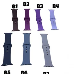 42/44/45/49Apple Watch シリコンバンド紫 パープル　ネイビ　バイオレット　アップルウォッチ