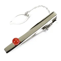 赤珊瑚 ネクタイピン メンズ 無染色