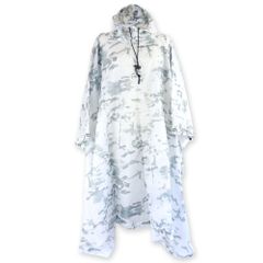 スノーカモフラージュ　ポンチョタイプ　雪装備　ギリースーツ スノーカモフラージュ ポンチョタイプ 雪装備 ギリースーツ - メルカリ