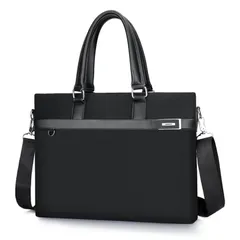 ビジネスバッグ 就活バッグ メンズ ブリーフケース 2way 軽量 大容量 リクルートバッグ 撥水 耐摩擦 14インチpc対応 ハンドバッグ おしゃれ 仕事 通勤 出張 ビジネス トートバッグ ブラック