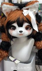 【最終値下げ】美少女着ぐるみ,kigurumi ,全頭面,着ぐるみマスク 最終値下げ 美少女 着ぐるみ マスク kigurumi 後頭部ファスナー - メルカリ