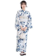 Dita オトナ浴衣5点セット 桔梗柄(おまけ付き) - メルカリ