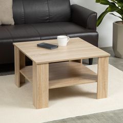 IKEA イケア ホルメルド コーヒーテーブル オーク調 - メルカリ