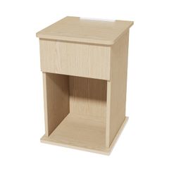 組立済み】廃盤色 IKEA HAUGA ハウガ サイドテーブル ベージュ 組立