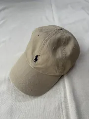 ポロ ラルフローレン クラシック チノ ベースボールキャップ ベージュ
