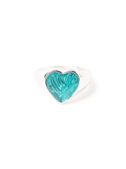 オジュール odul SILVER LONG HEART ROUGH RING - メルカリ
