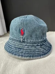 ポロラルフローレン デニム バケットハット made in USA