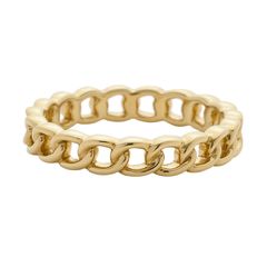 AVARON】Kette Ring K18YG 7号 地金リング ピンキー - メルカリ
