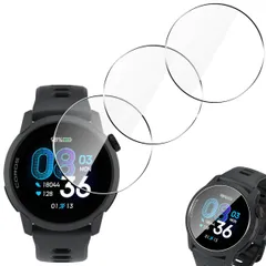 対応 COROS（カロス）PACE 4 ガラスフィルム 3枚セット 【日本製素材旭硝子製 全面保護】スマートウォッチ 用 COROS PACE4 液晶保護フィルム 高速反応 耐衝撃 傷防止 高透過率 自動吸着 指紋防止 気泡ゼロ タッチ感度 【 対応 カロスのサムネイル