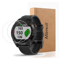 【2枚セット】Garmin(ガーミン) Approach S40ガラスフィルム 擦り傷防止 飛散防止 指紋・汚れ防止 自動吸着 9H硬度 強化ガラス ガーミン Approach S40 フィルム ガーミン s40 スマートウォッチ シートのサムネイル