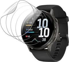 【3枚入り】 For GARMIN VENU 4 45mm フィルム ガーミン VENU4 45mm 保護フィルム 【Kibnco】TPU製 貼り直し可 貼付簡単 スムースタッチ 気泡なし キズ修復 高透過率 曲面を全面カバー 対応のサムネイル