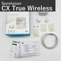 SENNHEISER ゼンハイザー CX True Wireless ワイヤレスイヤホン Bluetooth 5.2 IPX4 ホワイト CX200TW1 自社開発7mmドライバー 最大27時間再生 国内正規品