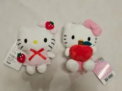 いちごハローキティ りんごハローキティ ぬいぐるみ キーホルダー