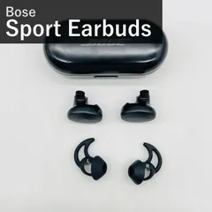 Bose Sport Earbuds ワイヤレスイヤホン Bluetooth 接続 マイク付 最大5時間+10時間 再生 タッチ操作 防滴 トリプルブラック 本体 ケース付