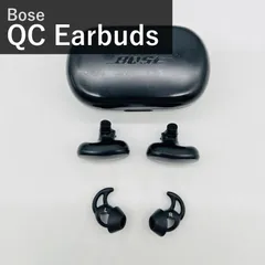Bose QuietComfort Earbuds ワイヤレスイヤホン Bluetooth ノイズキャンセリング マイク付 最長6時間+12時間再生 タッチ操作 防滴 トリプルブラック ワイヤレス充電対応