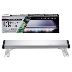 明るさ500lm 色温度10000K 300 LED3色切り替え III ライトリフト付 POWER アクアリウム クリアLED 多肉植物幅30cm水槽用 GEX