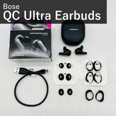 Bose QuietComfort Ultra Earbuds ノイズキャンセリング Bluetooth 完全ワイヤレスイヤホン 空間オーディオ マイク付 最大6時間再生 急速充電 ブラック 882826-0010