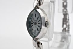 セイコー SEIKO 2205-0050 自動巻 レディース 腕時計 ブルー文字盤 17