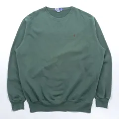 Polo Ralph Lauren 90年代 スウェット トレーナー L グリーン スモールポニー ロゴ 刺繍