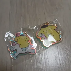 サンリオ オーロラ シークレット ポムポムプリン アクリル キーホルダー ガチャ