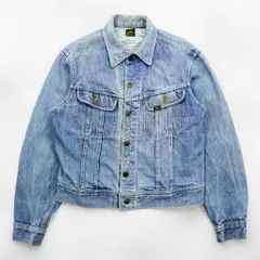 Lee 70年代 ヴィンテージ デニムジャケット Gジャン M インディゴ 黒タグ RIDERS 101-J 短丈 153438 ベルギー製