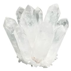 売り切りセール！美品 水晶 クラスター ポイント 9cm 585g 激レア 最強