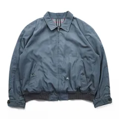 BURBERRY 90年代 スペイン製 ヴィンテージ スウィングトップ ハリントンジャケット L グレー 裏地ノバチェック