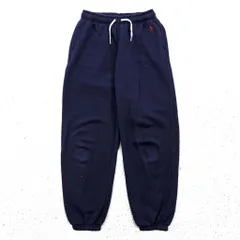 Polo Ralph Lauren スウェットパンツ S ネイビー 裏起毛 スモールポニー ロゴ 刺繍