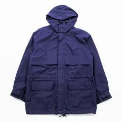 Eddie Bauer 90年代 ゴアテックス GORE-TEX 防水 マウンテンパーカー シェルジャケット M ネイビー ドローコード フード着脱