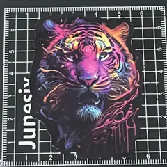 C805　ネオンカラーアニマル防水ステッカー ZEROGRAVITY