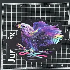 C837　ネオンカラーアニマル防水ステッカー ZEROGRAVITY