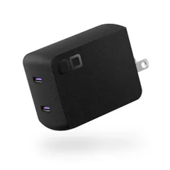 CIO NovaPort DUO? 120W 単ポート100W 2台同時充電 合計120W 急速充電器 [世界最小級 CIO独自技術 NovaIntelligence NovaEngine搭載] 2ポート USB-C×2 ACアダプター コン 8a6c7712